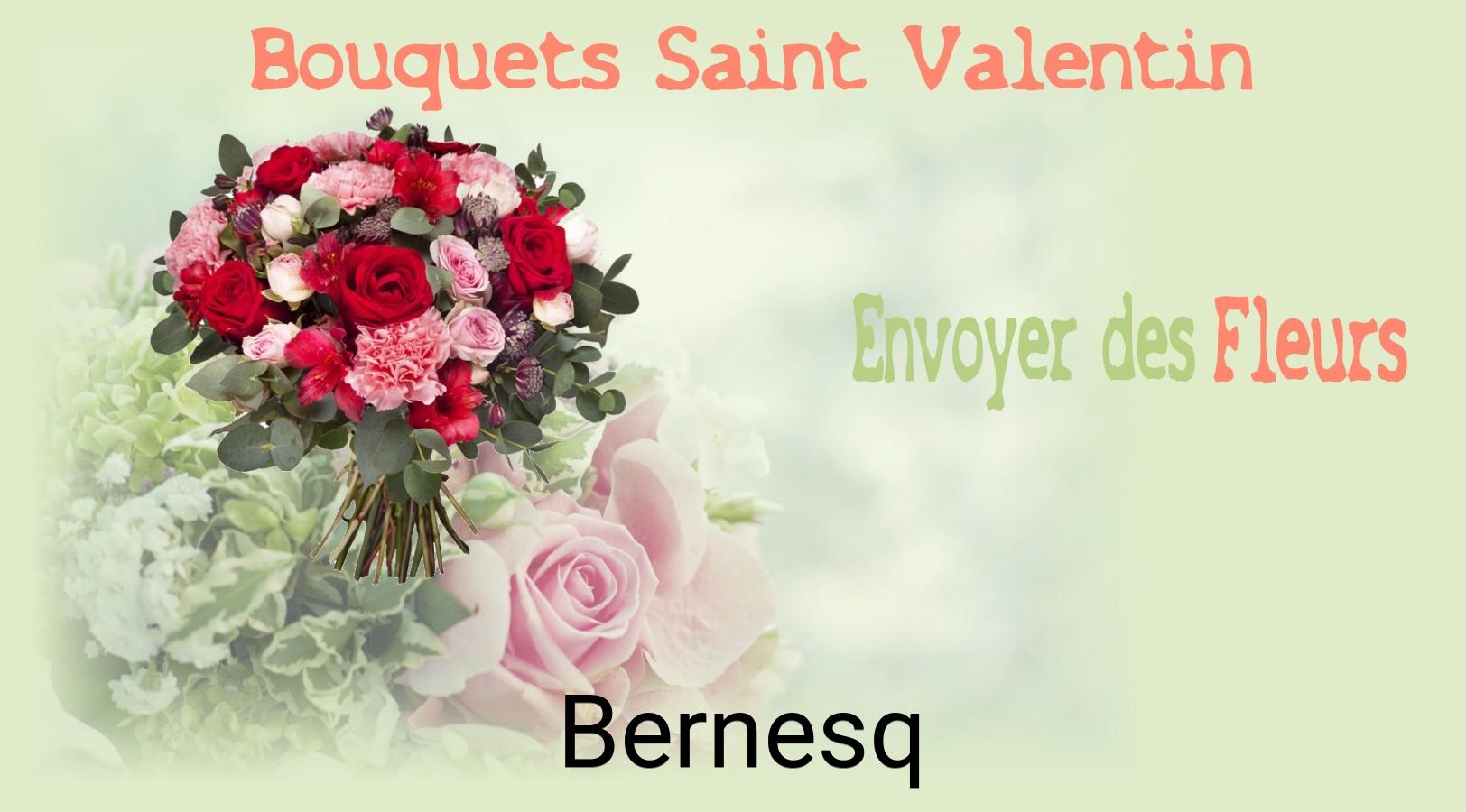 Roses de Saint-Valentin livrées à Bernesq